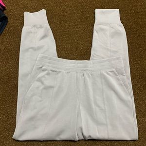 Cream Colored Joggers (kinda nice pants)